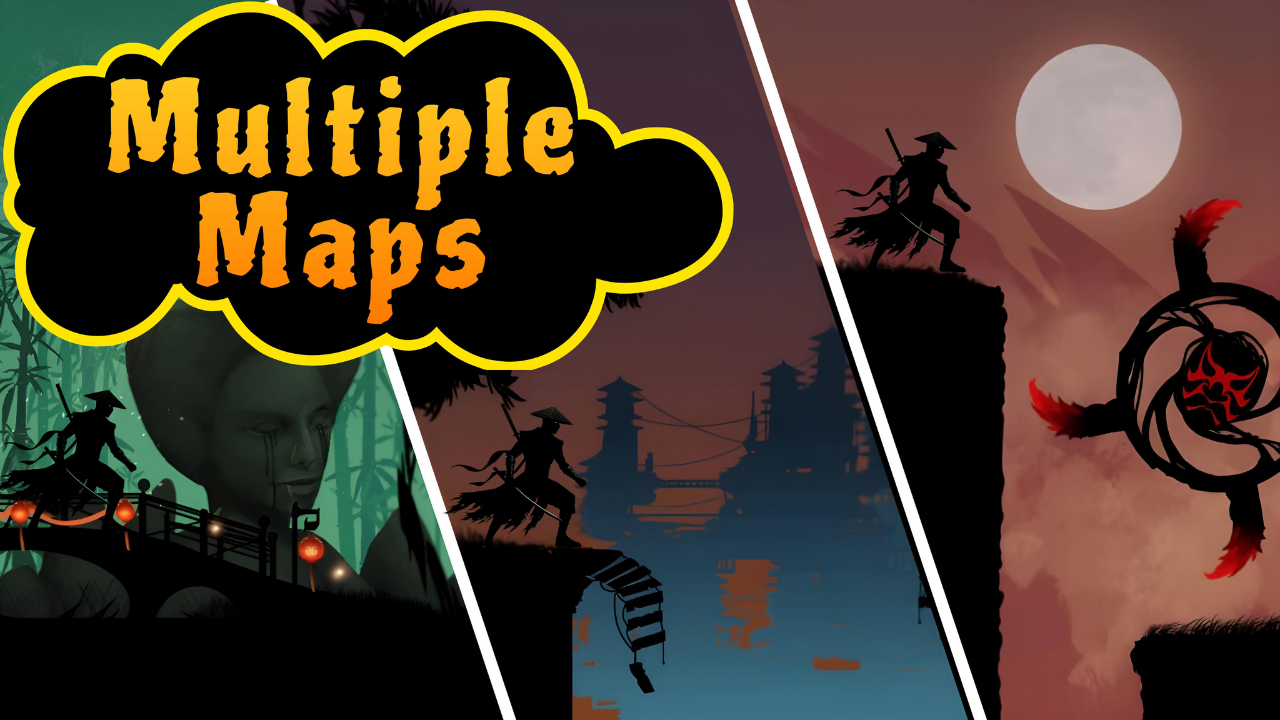 Ninja Warrior Game – Offline Ninja Fighting Adventure screenshot